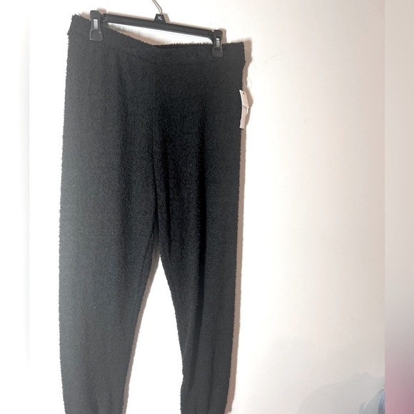 NEW ULTRA FLIRT Juniors' Teddy Jogger Pants In Black Large - Picture 4 of 4
